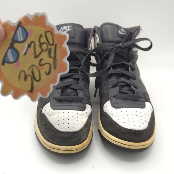 Nike Big Nike High men\'s 336608-002 Black White Grey 2009 size 11 main image 7